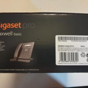 Gigaset Maxwell Basic IP Pro Gigabit IP phone HD Sound for Fritz