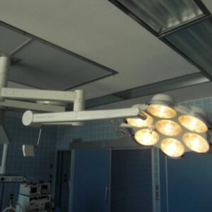 OP lamp (ceiling assembly) of Heraeus, Type: Hanaulux 2007