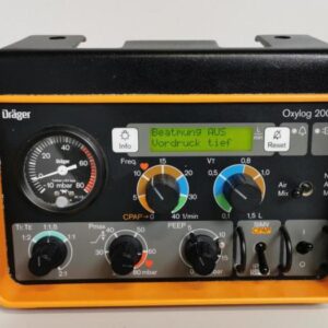 Used Like New DRAGER Oxylog 2000
