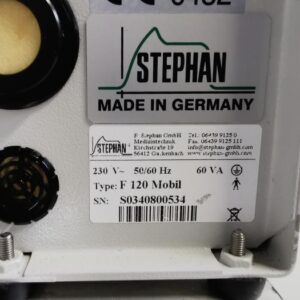 Used Very Good STEPHAN F120-Mobil