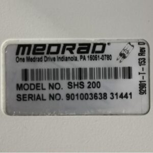 Used Very Good MEDRAD SHS 200