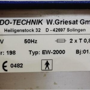 Used Good ENDO-TECHNIK ENDO-WASHER 2000