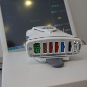 GE Rarescape B850 patient monitor with PDM module