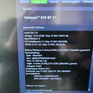 Certified Refurbished GE Voluson E10