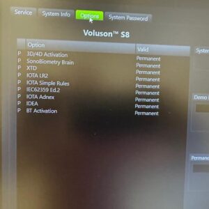 Demo GE Voluson S8