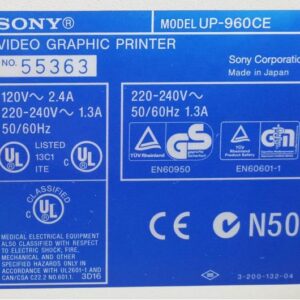 Used Good SONY UP-960CE