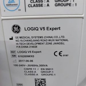 Used Very Good GE Logiq V5 Expert