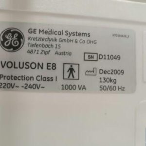 Used Good GE Voluson E8 Expert